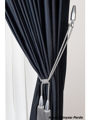 Özgürce El Yapımı Dekoratif Ahşap Perde Topu Seti, Şık ve Fonksiyonel Aksesuar