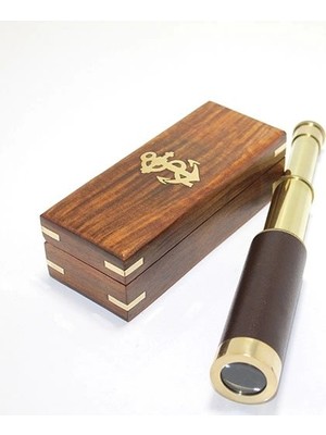 Senka Ahşap Kutulu Pirinç Dürbün 2323