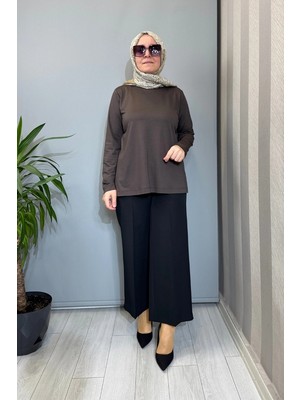 Al-Marwah Almarwah Tunik Kahve 102225