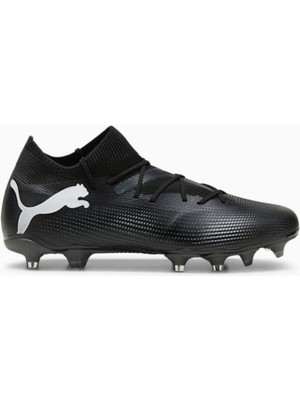 Puma Future 7 Match Fg/ag Erkek Futbol Kramponu Siyah Çim ve Halı Saha Uyumlu