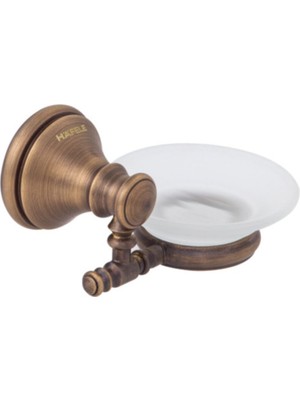 Özgürce Şık Duvara Monte Sabunluk, Antik Bronz Renk, Modern Tasarım