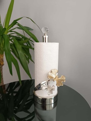 Özgürce Pratik ve Şık Kağıt Havluluk Gümüş Rulo Depolama Ünitesi