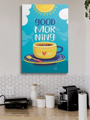 Özgürce Modern Abstract Kahve Temalı Dekoratif Kanvas Tablo, Şık ve Zarif Tasarım