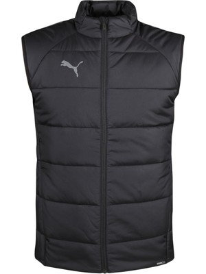 Puma Teamliga Vest Jacket Erkek Yelek  65796803 Siyah M Beden Modern Kesim Kalıbı