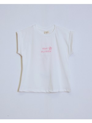 Ozzy Kids Kız Çocuk Arkası Çiçek Nakış Body