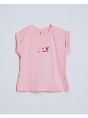 Ozzy Kids Kız Çocuk Arkası Çiçek Nakış Body