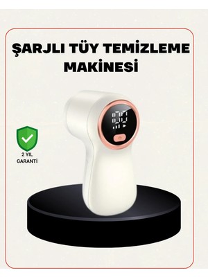 Şarjlı Tüy Temizleyici Paslanmaz Çelik Bıçaklı