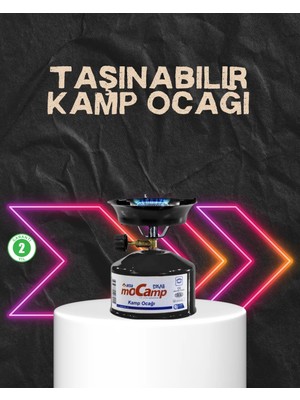 Doğa, Piknik ve Acil Durum Için Kamp Ocağı Seti
