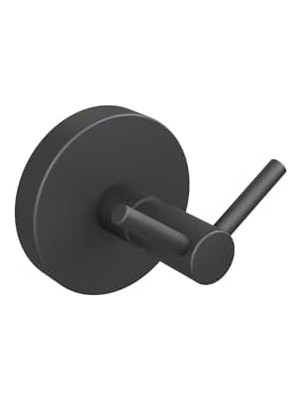 Naque Yapişkanli&vidali Havlu & Bornoz Askiliği-Siyah