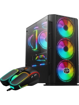 Zeiron Esc X80 Oyuncu Bilgisayarı İ5-3470 16GB 240GB SSD 500GB RX550 Harici Ekran Kartı