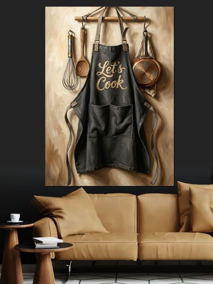 Özgürce Şık Kanvas ve Ahşap Tabloyla Mutfak Dekorasyonunuzu Geliştirin