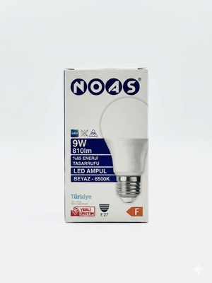 10 Adet Noas 9W LED Ampul