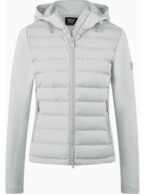 Pikeur Sports 7043 Kapüşonlu Lüks Hybrid Kadın Spor Ceket