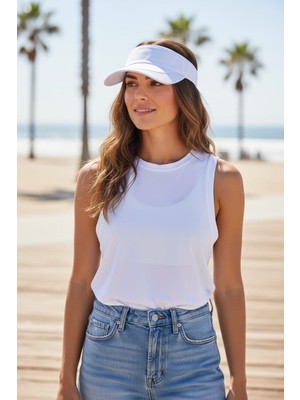 Eleven Markets Çift Kulanımlı Vizor ve Spor Outdoor Cap Üskısmı Açılabilen Ithal Şapka