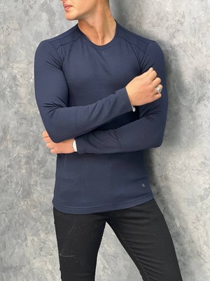 Modefendicom Slim Fit Italyan Kesim Pamuk Sweatshırt