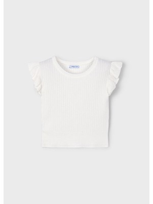 04-10 Yaş Arası Mayoral Krem Bluz - Krem