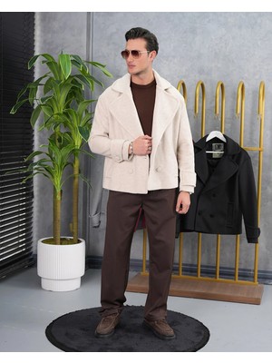 Modefendicom Yumuşak Dokulu Krep Model Kaşmir Ceket