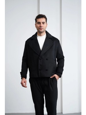 Modefendicom Yumuşak Dokulu Krep Model Kaşmir Ceket