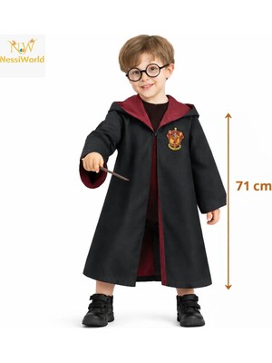 NW NessiWorld Bebek Kostüm Seti – Asa Gözlük Pelerin 71 cm (2-4 Yaş)