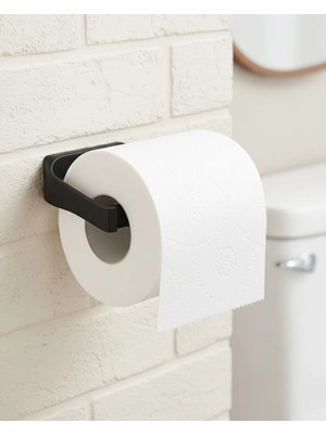 Özgürce Şık Siyah Duvara Monte Peçetelik, Modern Banyo Aksesuarı
