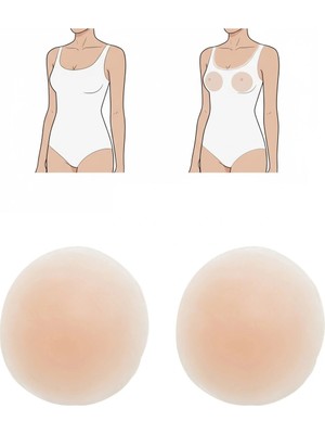 General Göğüs Ucu Gizleyici  Uzun Ömürlü Silikon 4 Adet