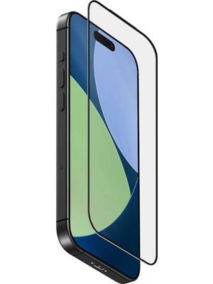 General Iphone 16E Ekran Koruyucu Kırılmaz Cam Çıtalı Koruyucu