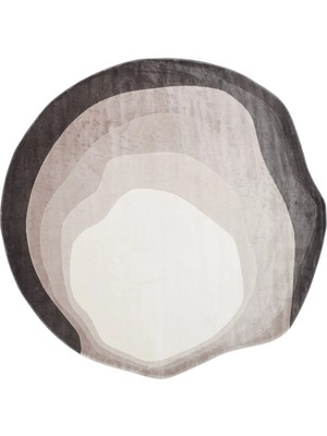 Eko Halı Utopia Utp 01 Cream Black Amorf Kesim Salon Halısı Oturma Odası Halısı Yatak Odası Halısı Koridor Halısı Mutfak Halısı Modern Makine Halısı