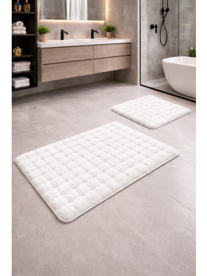 PremiumPort Yumuşak Kaydırmaz Banyo Klozet Takımı, Modern ve Rahat Tasarım