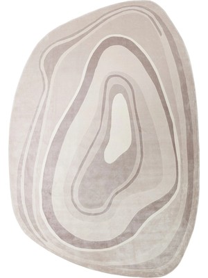 Eko Halı Utopia Utp 05 Cream Grey Amorf Kesim Salon Halısı Oturma Odası Halısı Yatak Odası Halısı Koridor Halısı Mutfak Halısı Modern Makine Halısı