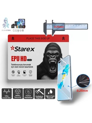 Vivo X200 Pro Uyumlu Nano Ekran Koruyucu Ultra Ince Af Epu - 0.25 mm Hd Starex