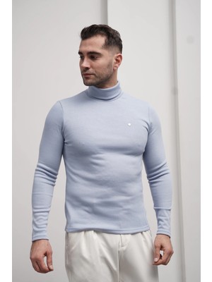 Modefendicom Slim Fit Italyan Kesim Tam Balıkçı Boğazlı Kazak