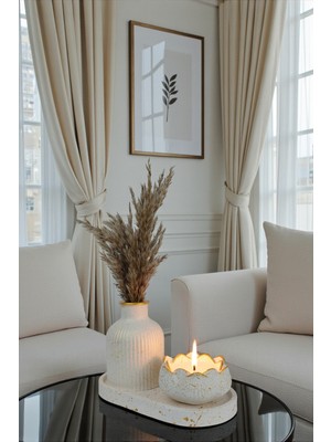 Özgürce Şık 3'lü Vazo Seti, Çiçeklerle Zarif Dekorasyon Hediye