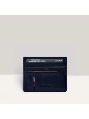 Grande Hakiki Deri Kartlık Ince Cüzdan Küçük Boy