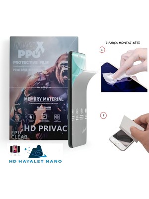 Max Pro Vivo X200 PRO MAX NANO Ekran Koruyucu Esnek ULTRA İnce - MAXXPRO - HD ŞEFFAF HAYALET