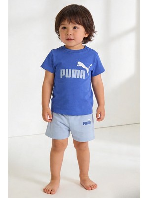 Puma Minicats Essentials Çocuk Şort Tişört Takımı 2’li Yazlık Set