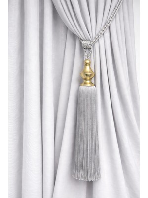 Özgürce Şık ve Dayanıklı Polyester Perde Kol Bağı Tutucu, Dekoratif Bağlantı Aksesuarı