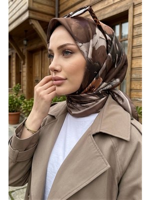 İmaj Butik Vizon Desenli Soft Eşarp