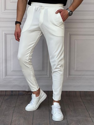 Modefendicom Paça Fermuar Detaylı Jogger Pantolon