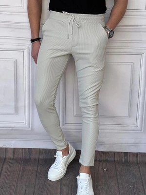 Modefendicom Paça Fermuar Detaylı Jogger Pantolon