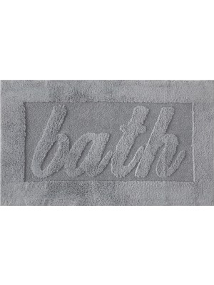 PremiumPort Yumuşak ve Şık Gri Banyo Paspası 60X100 Cm, Konfor ve Şıklık Sağlar