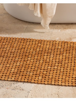 PremiumPort Bambu Duş Kaydırmazı, Güvenli ve Şık Banyo Güvenliği Için