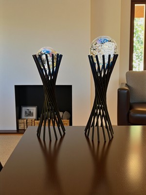 Özgürce Şık Metal Sihah Toplar, Modern Dekoratif Aksesuarlar