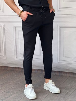 Modefendicom Paça Fermuar Detaylı Jogger Pantolon