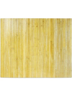 PremiumPort Doğal Bambu Banyo Paspası 50X120 Cm, Şık ve Konforlu Banyo Aksesuarı