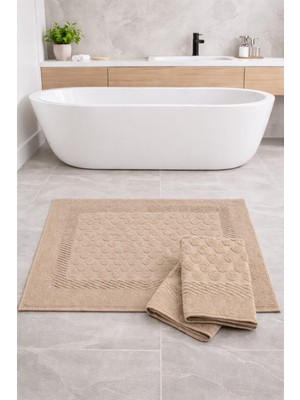 PremiumPort Yumuşak ve Dayanıklı 3'lü Paspas Seti, Temiz ve Konforlu Alanlar Için