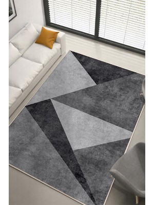 Lioara Home Modern Dijital Baskı Halı |  Yıkanabilir Kaymaz Taban Salon & Yatak Odası Halısı