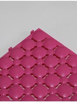 PremiumPort 4 Adet Ortopedik Plastik Yer Karosu, Geçkili Paspas, Islak Zemin Izgarası