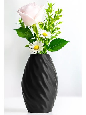 Özgürce Soft Form Vazo, Şık Dekoratif Ev ve Masa Üstü Objesi