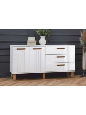 Aydın Karaca Mobilya Denizli Konsol Beyaz