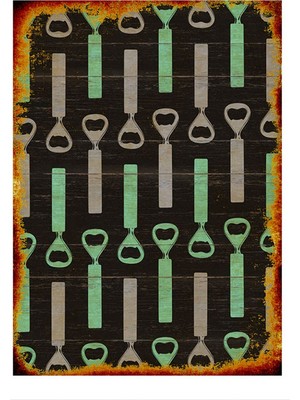 Özgürce Ahşap Tablo Kapak Açacakları Tasarım 25X35CM, Şık ve Kullanışlı Dekorasyon Ürünü